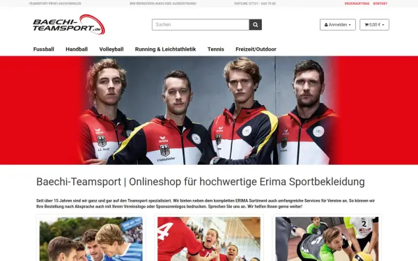 baechi-teamsport.de