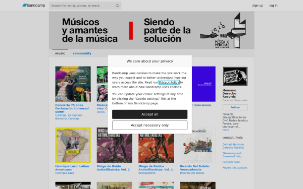 humanoderechorecords.bandcamp.com
