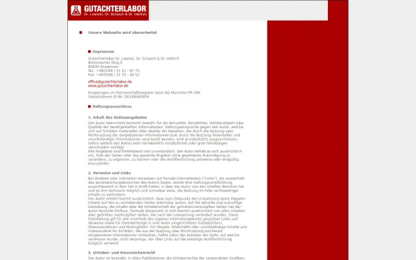gutachterlabor.de