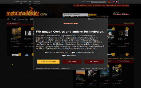 metalmailorder.com