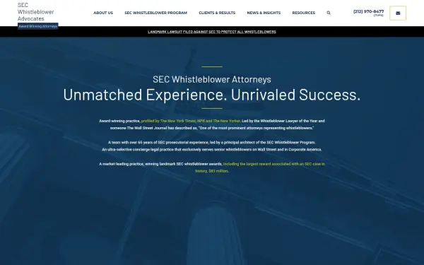 secwhistlebloweradvocate.com