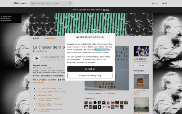 jeanderome.bandcamp.com