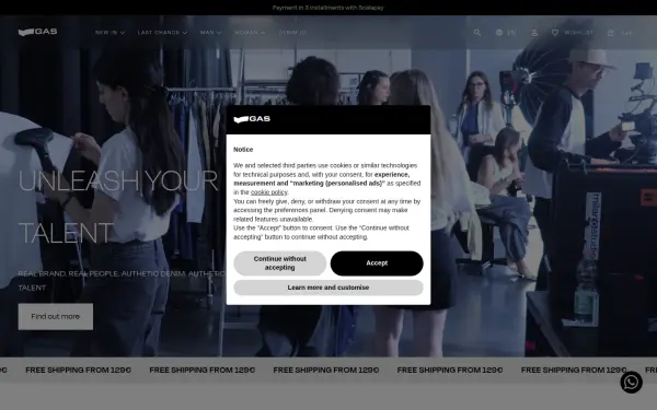 www.gasjeans.com