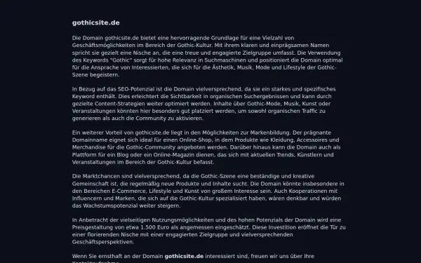 gothicsite.de