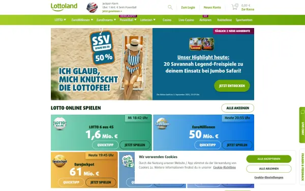 www.lottoland.at