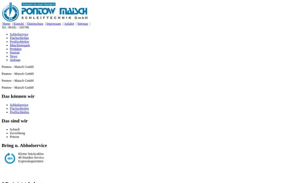 www.pontow-maisch.de
