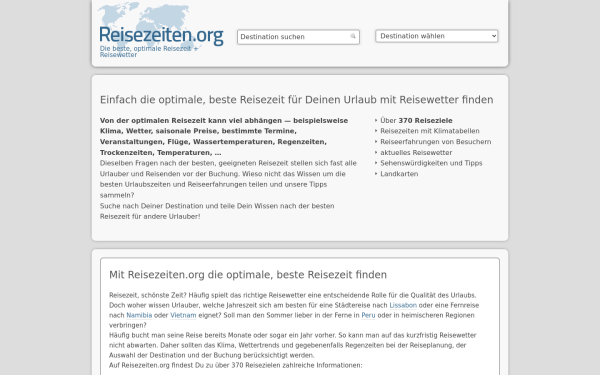 www.reisezeiten.org
