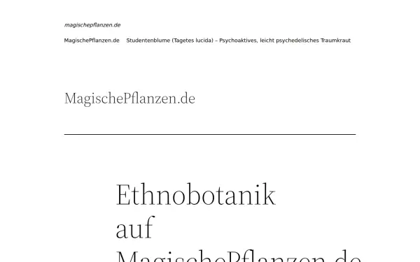 magischepflanzen.de