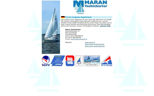 maran-yachtcharter.de