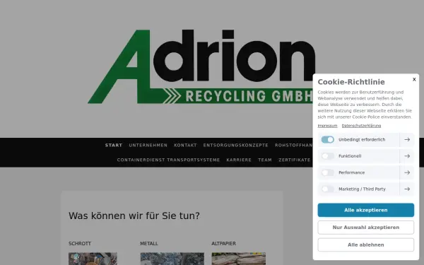 www.adrion-recycling.de