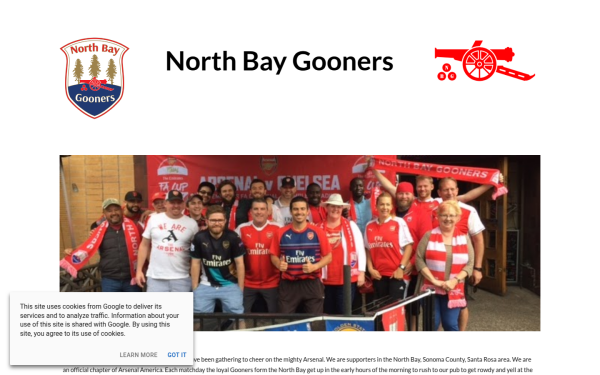 www.northbaygooners.com