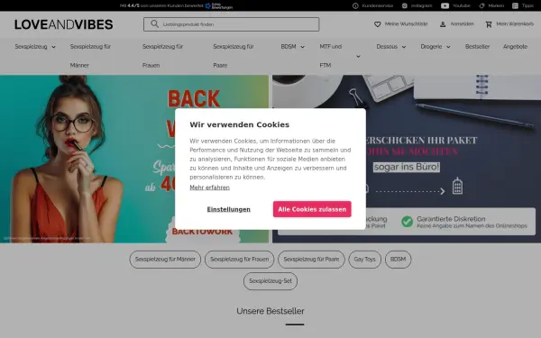 www.loveandvibes.de