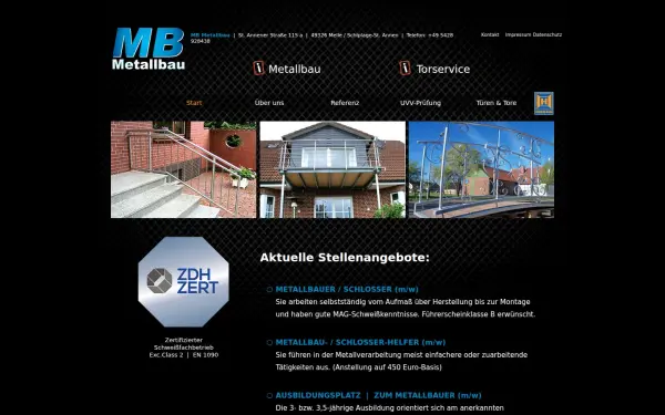 metallbau-budweg.de