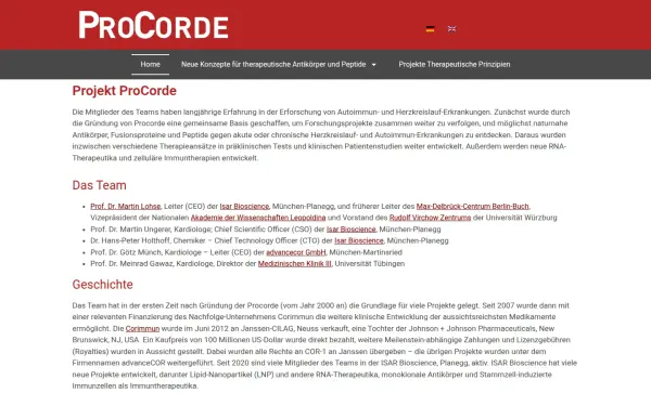 www.procorde.de