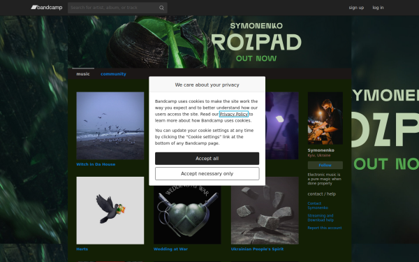 symonenko.bandcamp.com