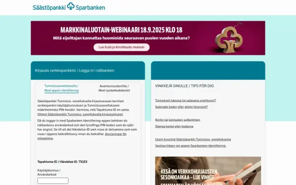 verkkopankki.saastopankki.fi