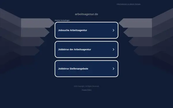 arbeitsagenur.de