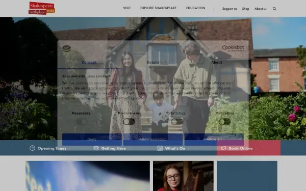 www.shakespeare.org.uk