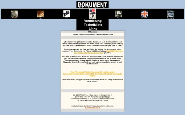 dokument-kino.de