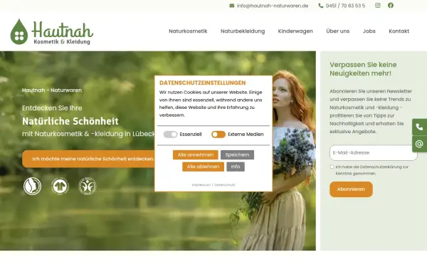 www.hautnah-naturwaren.de