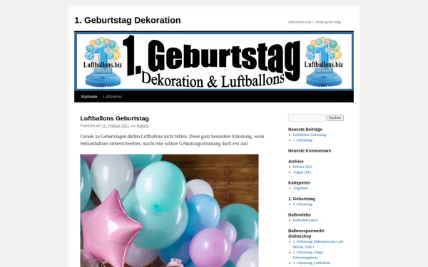 www.1-geburtstag-dekoration.de