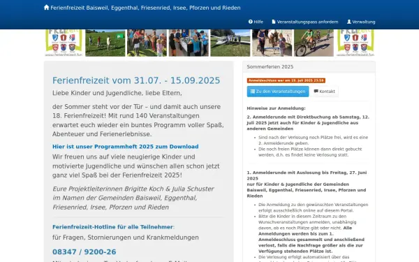 ferienfreizeit.feripro.de