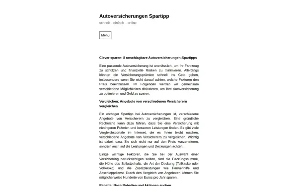 www.autoversicherungen-spartipp.de