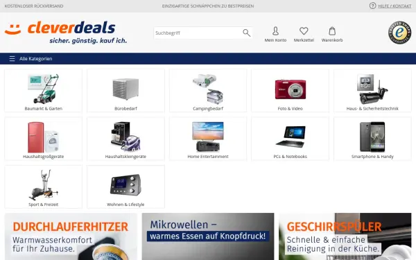 www.cleverdeals.de