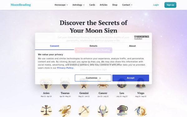 www.moonreading.com