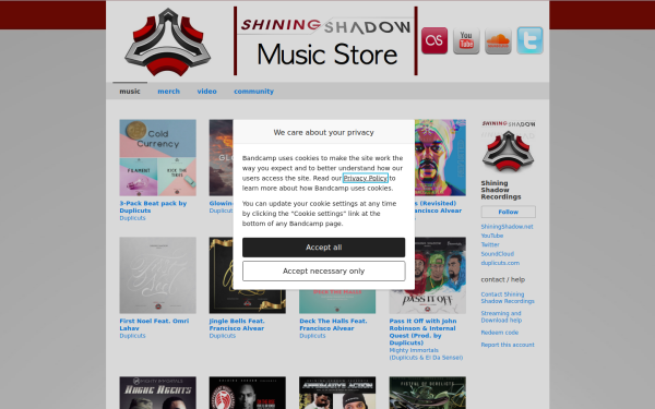 shiningshadow.bandcamp.com