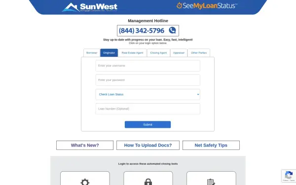 seemyloanstatus.com