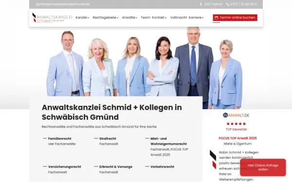 www.anwaltskanzleischmid.de