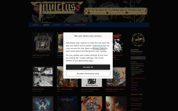 invictusproductions666.bandcamp.com