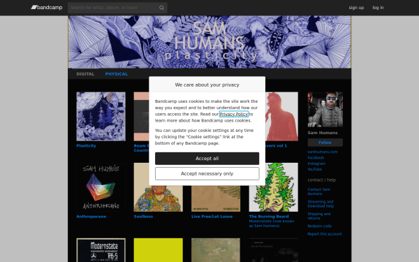 samhumans.bandcamp.com