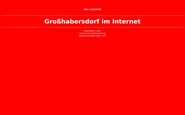 grosshabersdorf-net.de