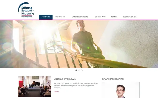 stiftung.cusanuswerk.de