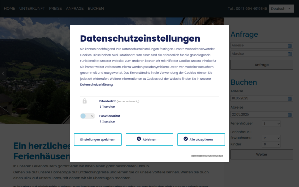 www.ferienhaeuser-islitzer.at