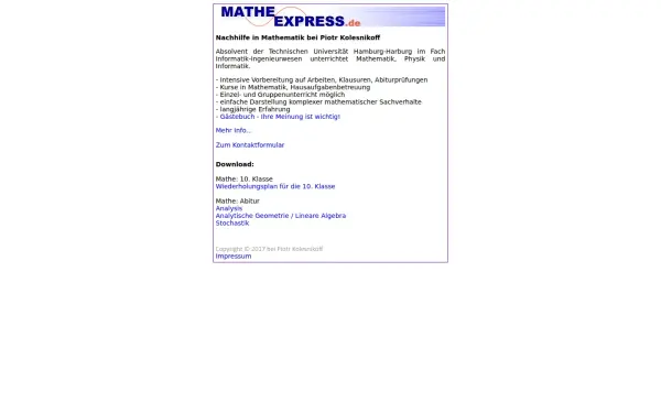 www.mathe-express.de