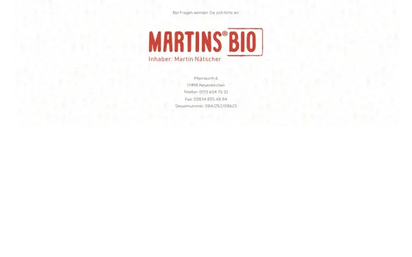 www.martins-bio.de