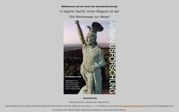 arminius-forschung.de