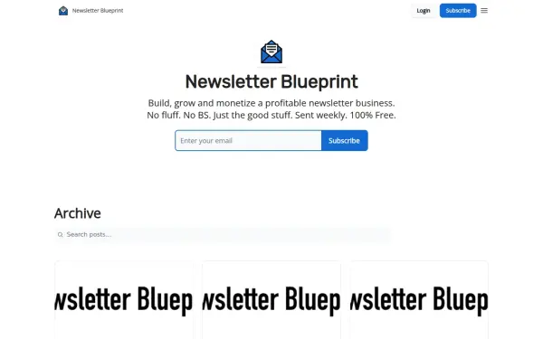 www.newsletterblueprint.com