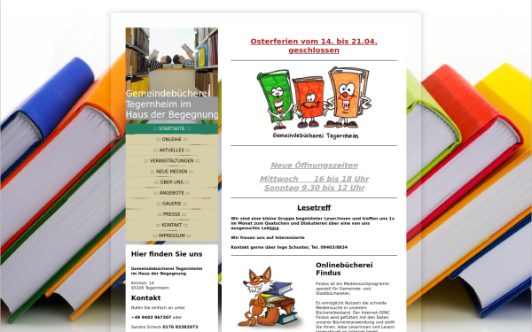 www.gemeindebuecherei-tegernheim.de