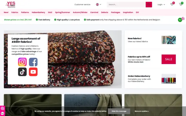 www.yesfabrics.eu
