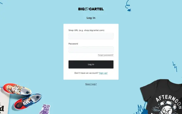 my.bigcartel.com