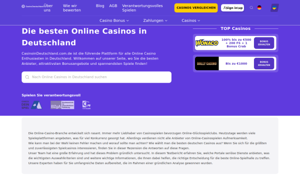 casinoindeutschland.com.de