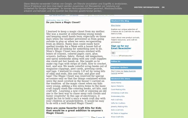 blog.weekendkits.com