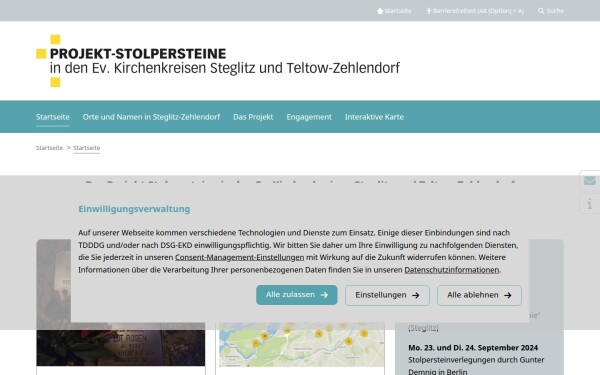 www.projekt-stolpersteine.de