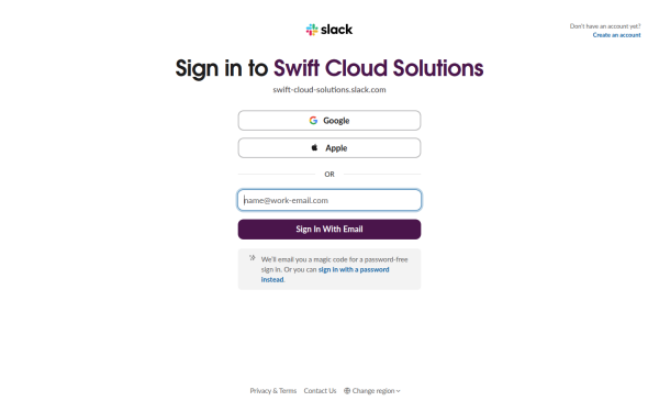 swift-cloud-solutions.slack.com