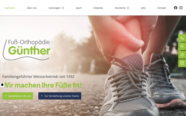 www.guenther-orthopaedie.de