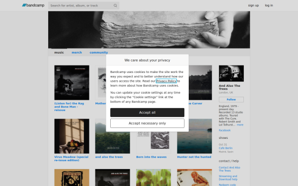 andalsothetrees.bandcamp.com